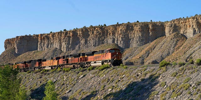 train transports freight