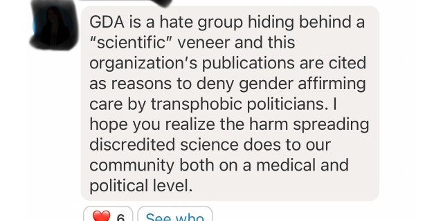 WPATH screenshots trans hate group