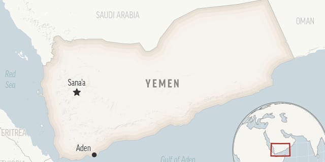 Yemen, Saudi Arabia map