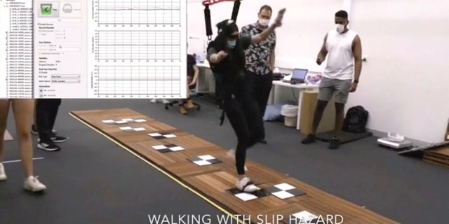 Texting and walking