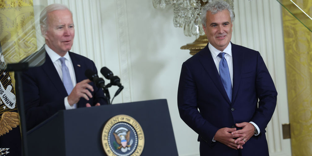 President Biden and White House Chief of Staff Jeff Zients