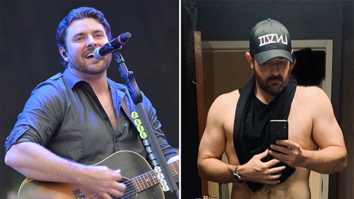 ACMs lead nominee, Famous Friends singer Chris Young, gets ready for the show 