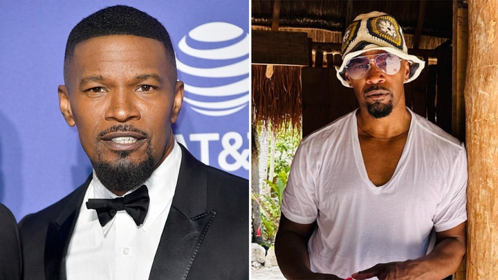 Jamie Foxx brings his daughter to work