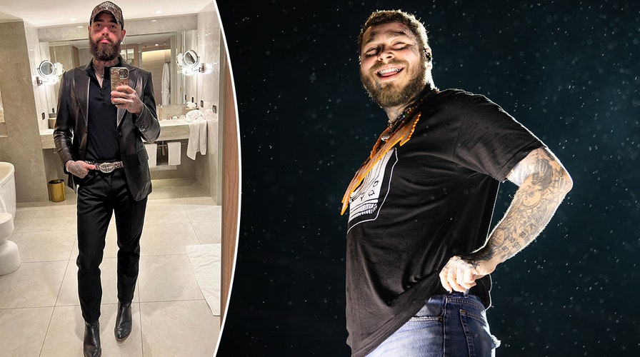 Post Malone flaunts weight loss after revealing his secret to dropping 55 pounds Fox News