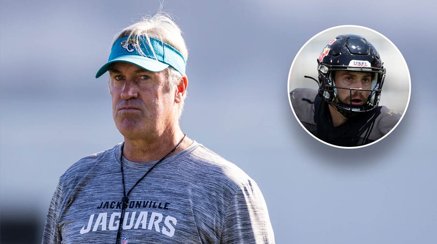 Jaguars coach Doug Pederson cuts son from roster after brief stint