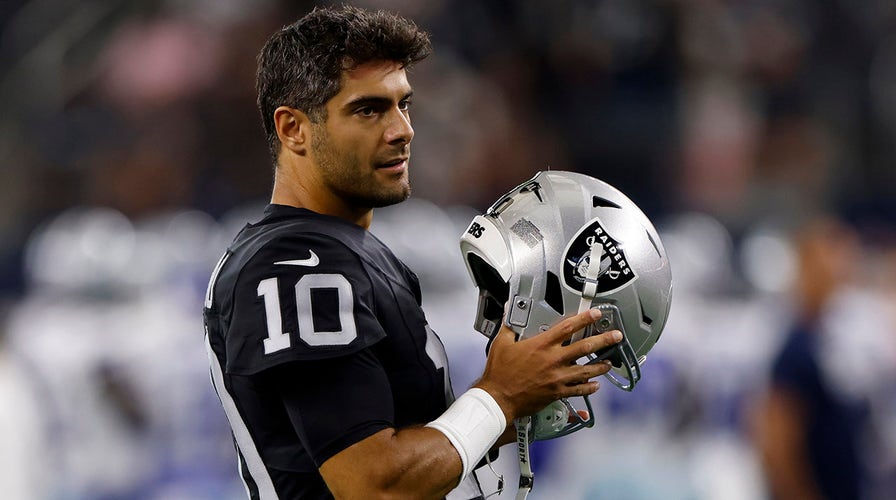 Raiders' Jimmy Garoppolo doesn't mind proving haters wrong every