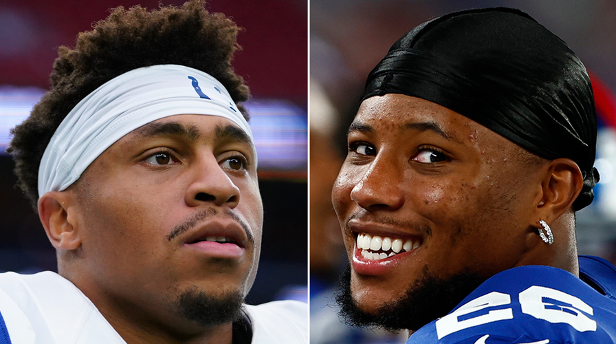 Saquon Barkley sends message to Jonathan Taylor as NFL trade talks