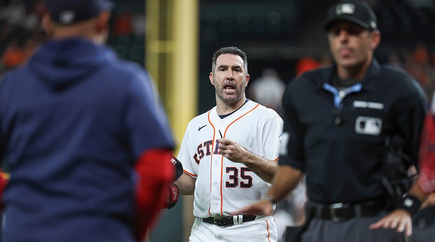 Astros' Justin Verlander tells Red Sox manager to 'f--- off' in
