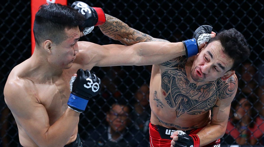 Max Holloway knocks out The Korean Zombie at UFC Fight Night