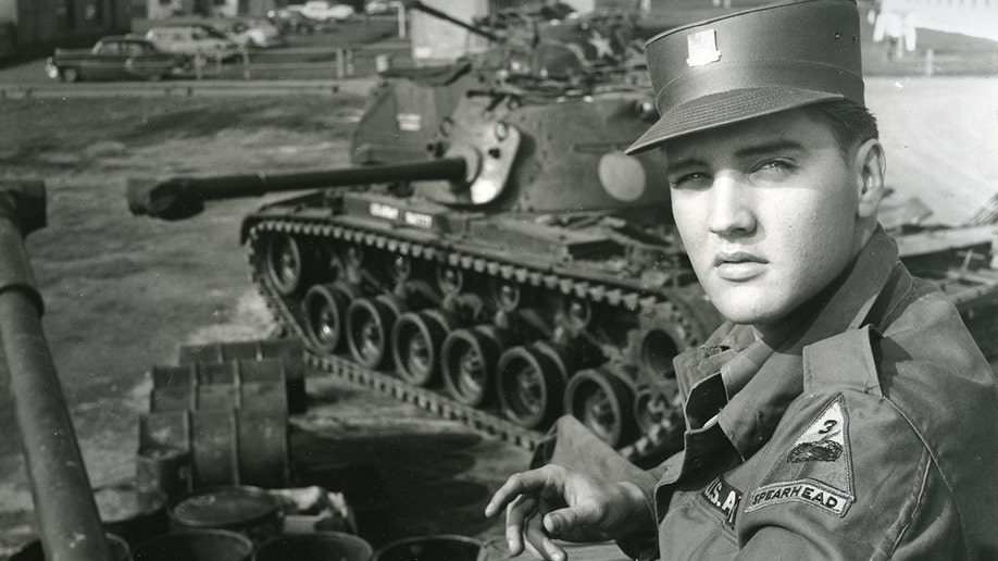 Elvis Presley stationed at the Ray Barracks