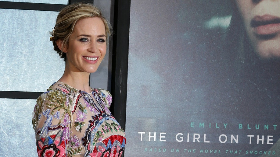 Emily Blunt at "The Girl on the Train" premiere 
