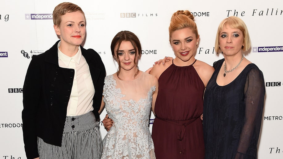 Florence Pugh and the cast of "The Falling"