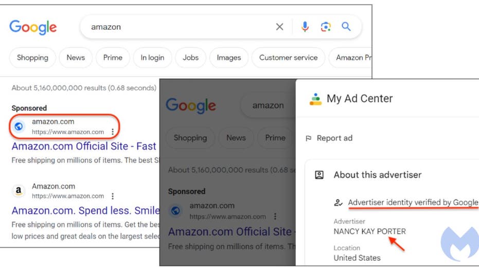 Not so fast: Don’t click that fake Amazon or Microsoft ad. Here’s why