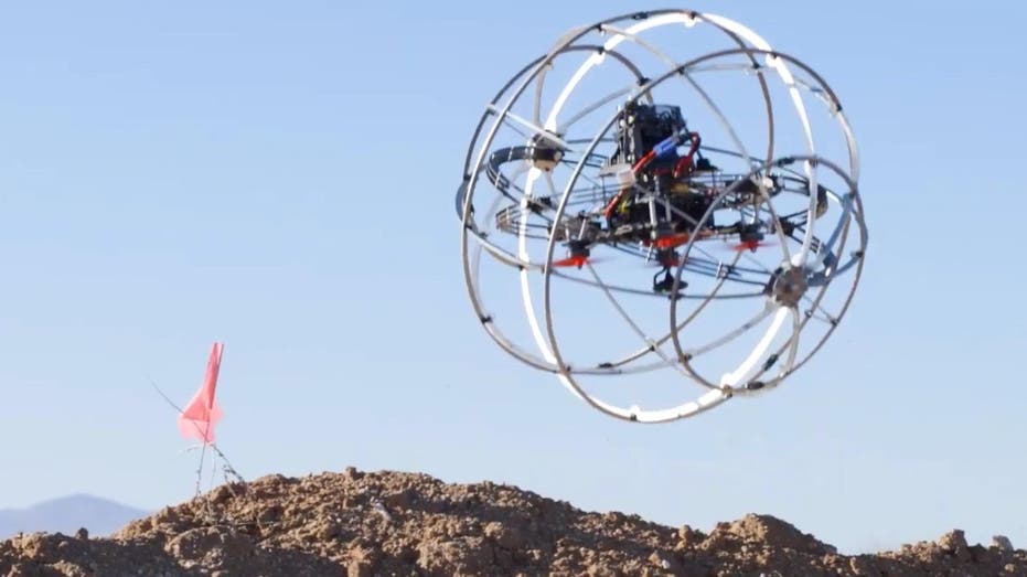 Meet the hamster ball robot that can fly and crawl