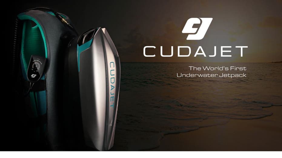 Crazy futuristic underwater jetpack lets you fly in the water like an aquatic superhero