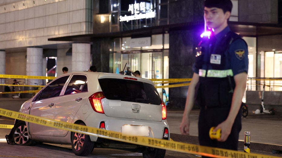 Man rams pedestrians and stabs shoppers at mall in deadly attack