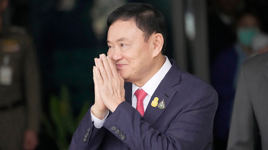 Ex-Thai PM Thaksin Shinawatra, who recently began serving 8-year prison sentence, requests royal pardon