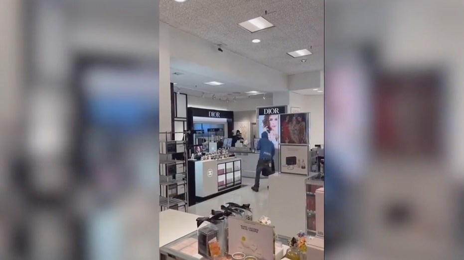 WATCH: Masked thieves swarm blue-state Macy's as stunned shoppers look on