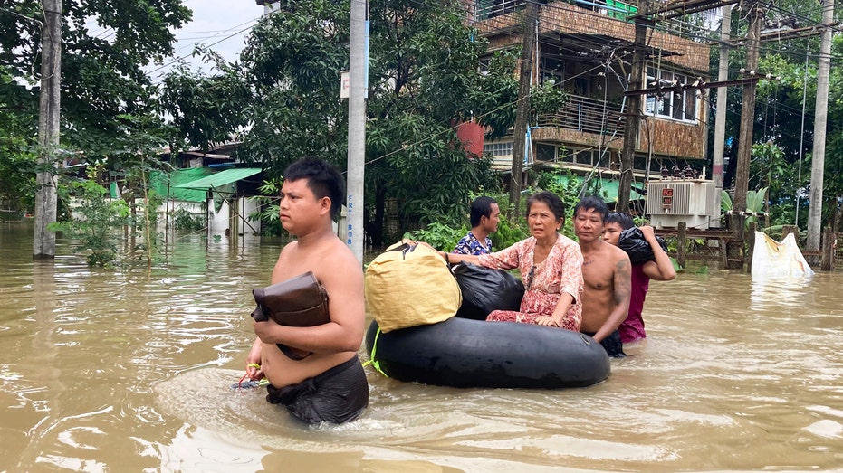 Devastating monsoon floods kill 5, displace 60,000 in Burma