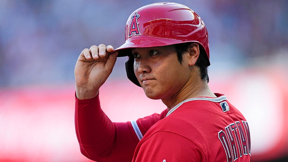 ATLANTA, GA – AUGUST 01: Atlanta center fielder Michael Harris II (23)  reacts after hitting his second home run during the MLB game between the  Los Angeles Angels and the Atlanta Braves