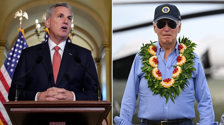 McCarthy threatens congressional response to Biden’s handling of Maui fires