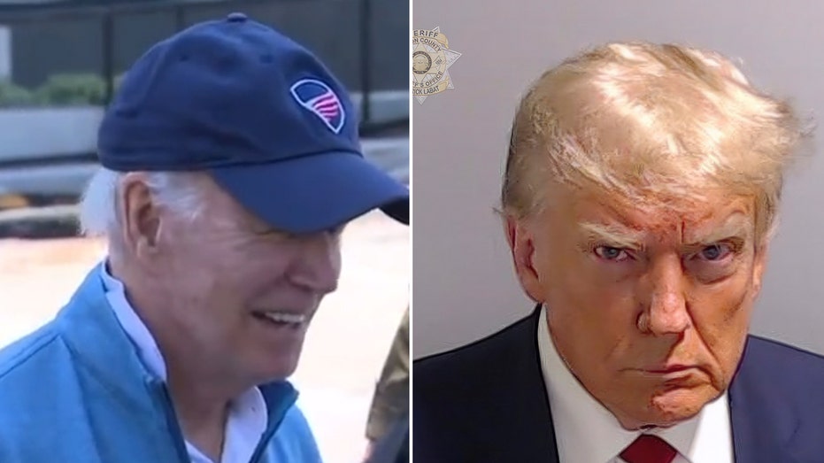 Biden calls Trump a ‘handsome guy’ after he saw former president’s mugshot on TV