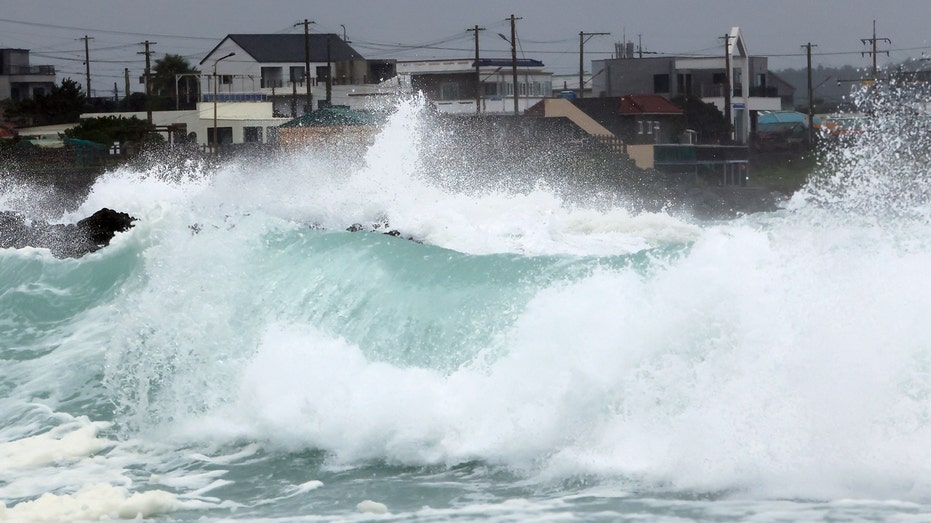 Tropical storm Khanun approaches Korean peninsula, prompting evacuations and precautions