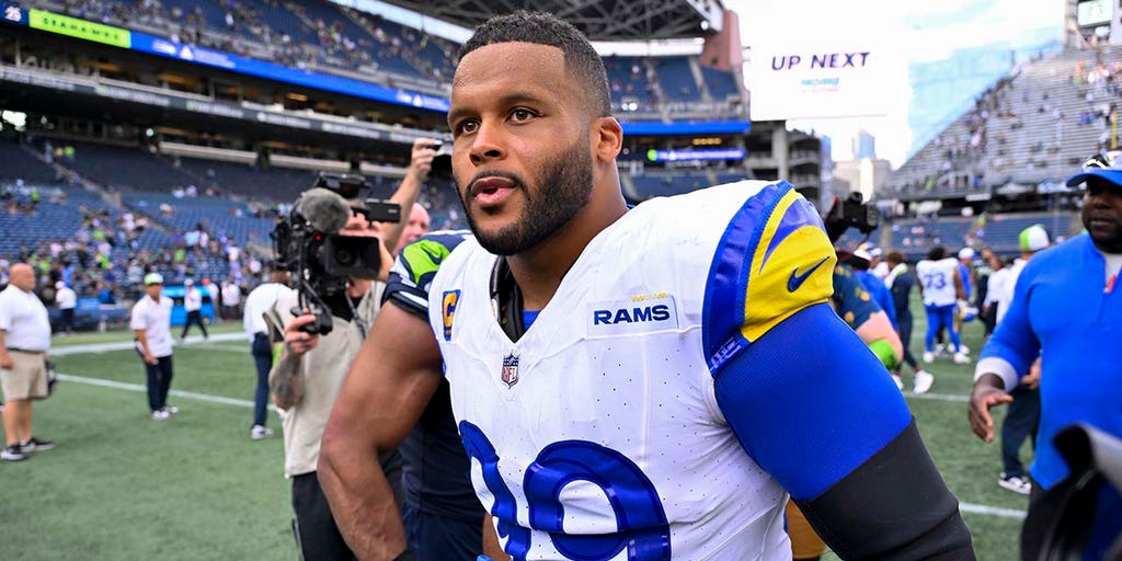 NFL fines Rams' Aaron Donald for hitting Seahawks QB Geno Smith during 'Oh  my God' moment: report