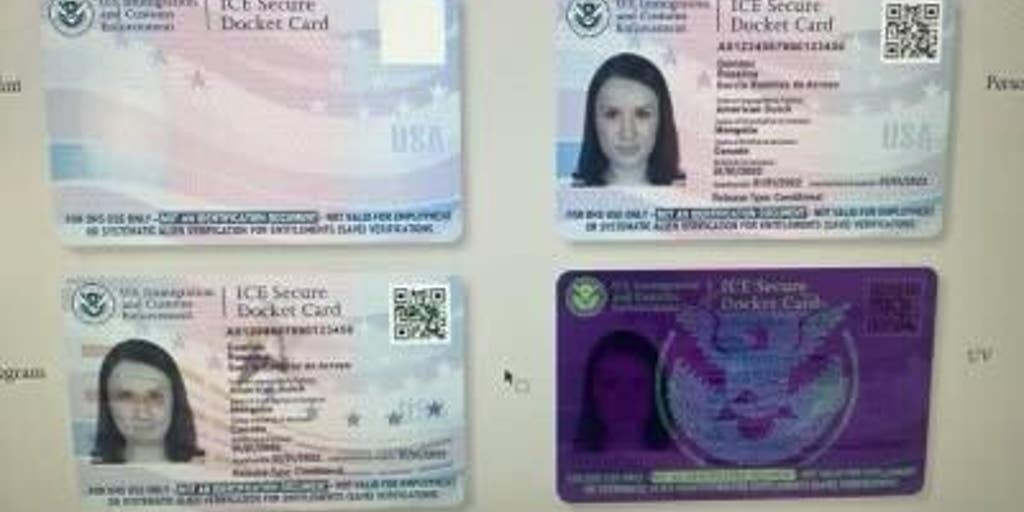 Leaked images show Biden admin's planned ICE ID card for illegal immigrants - Vimarsana News