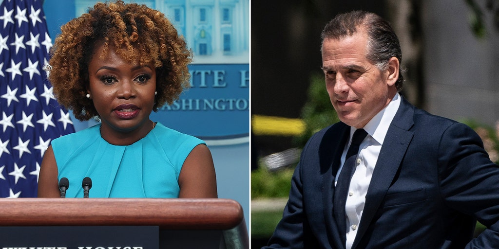 Six times Karine Jean-Pierre said President Biden wouldn't pardon his son Hunter