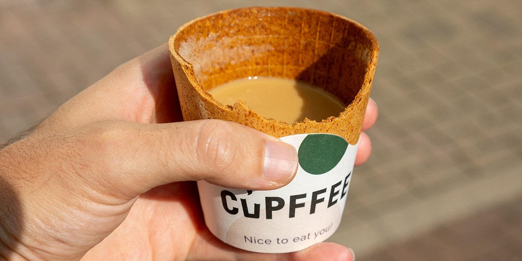 Have your cup and eat it, too: Coffee shop introduces edible cups in an effort to cut down on waste - Vimarsana News