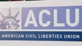 This photograph shows the logo of the American Civil Liberties Union. - Fox News