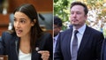 Elon Musk and AOC - Fox News