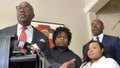 The baby&rsquo;s mother and father, Jessica Ross and Treveon Isaiah Taylor Sr., attended a news conference in Atlanta where their attorneys announced the lawsuit against Dr. Tracey St. Julian and Southern Regional Medical Center. The death of the baby, Treveon Isaiah Taylor Jr., has been ruled a homicide by the Clayton County Medical Examiner's Office.