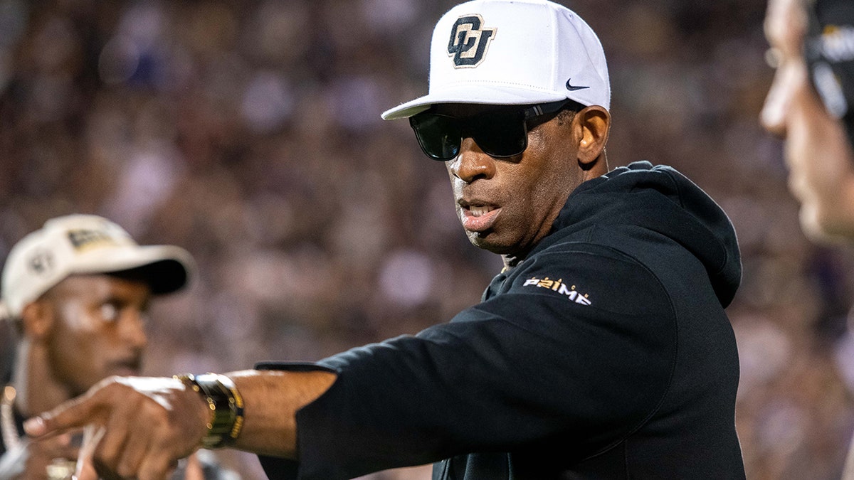 Deion Sanders at Folsom Field