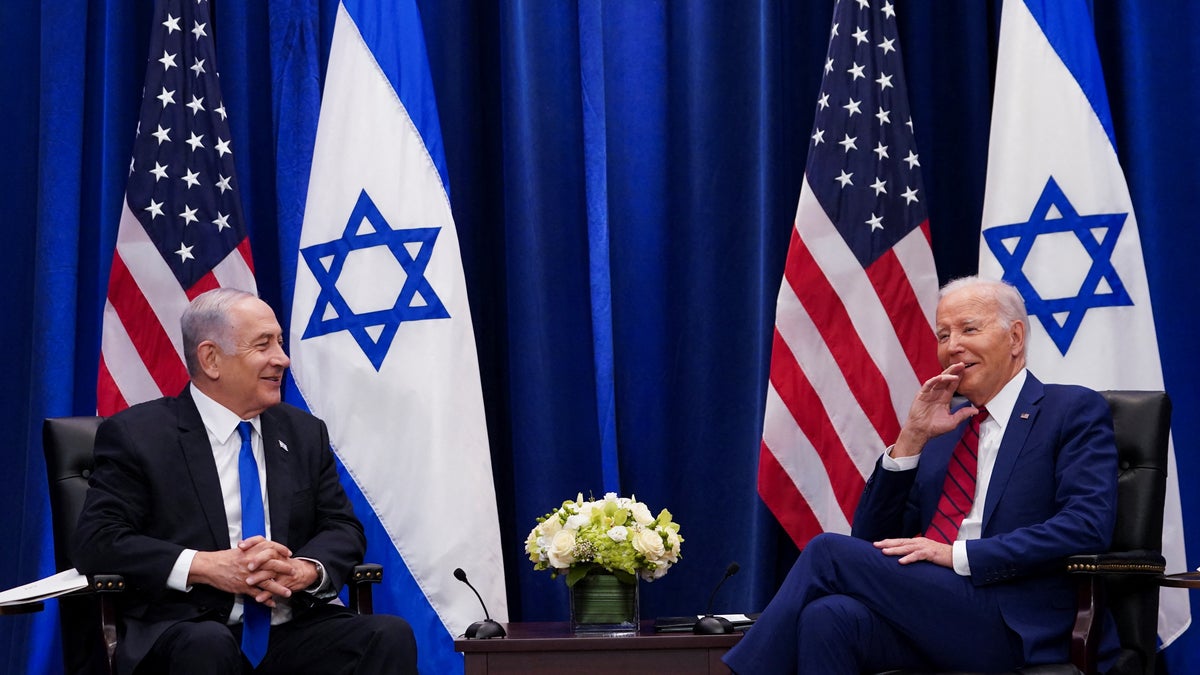 Presidente Biden e Netanyahu