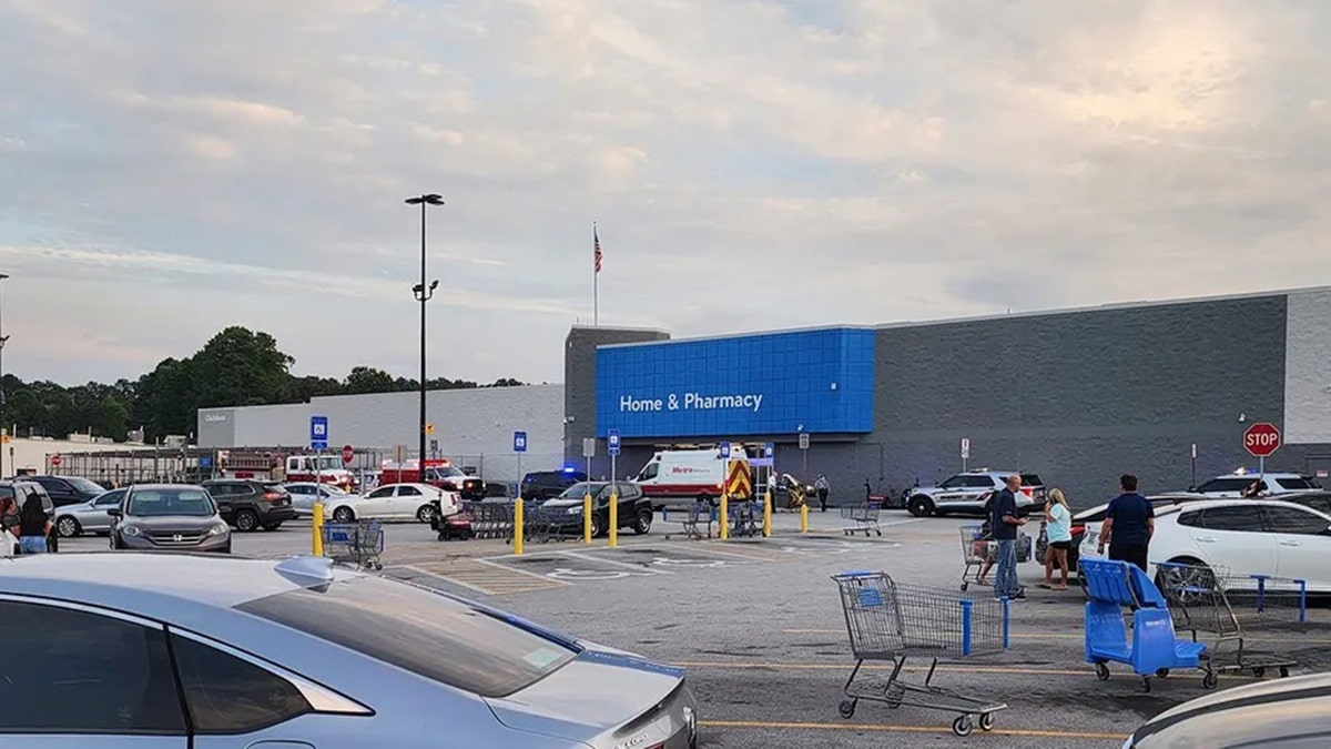 A photo of the Walmart