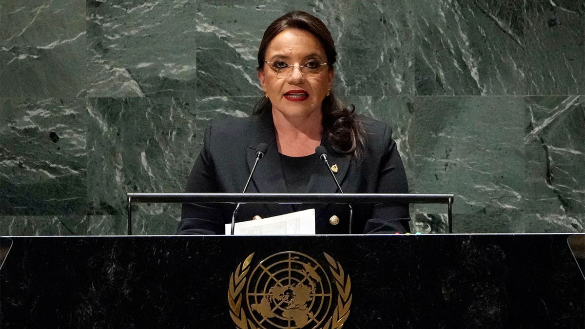 Honduras' President Xiomara Castro