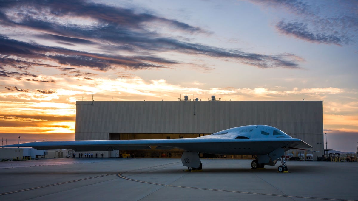 B-21 side view