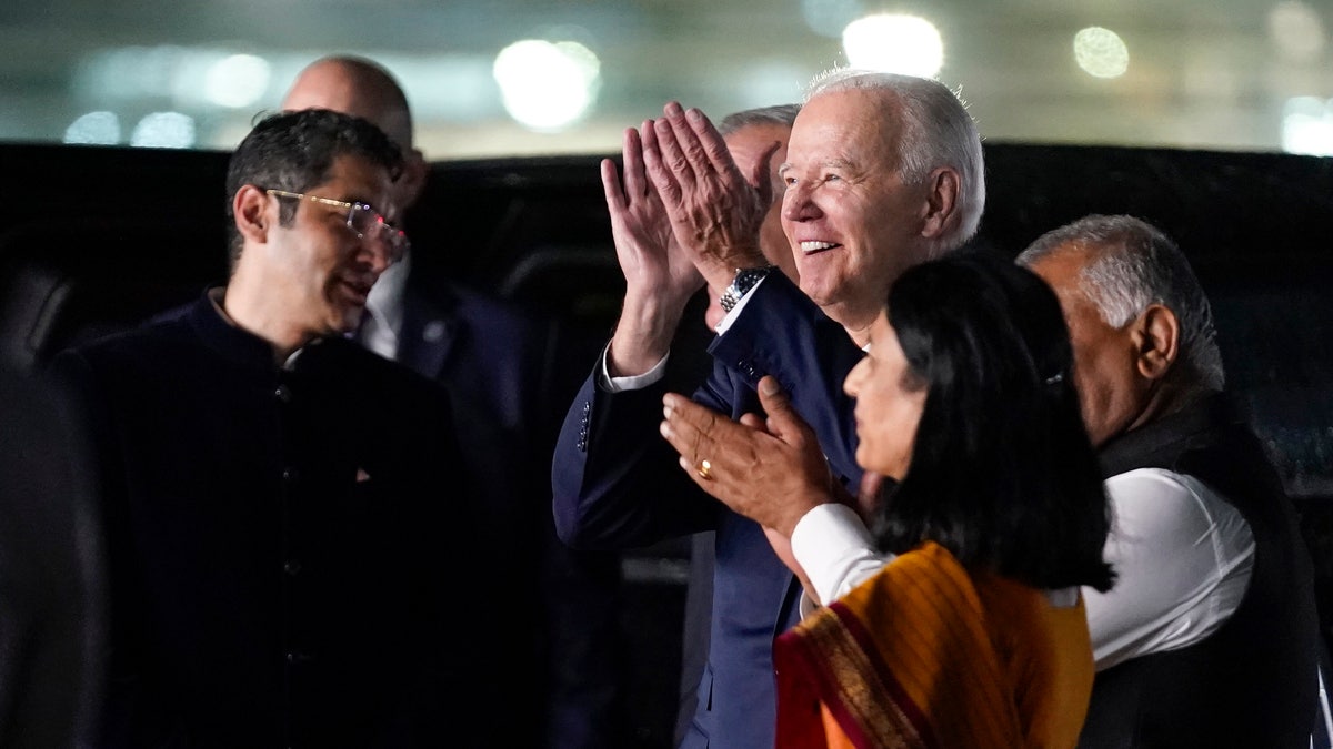 Biden Arrives In India For G-20 Summit As Foes Putin And China's Xi ...