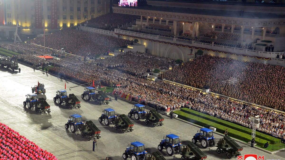 North Korea military parade 75th