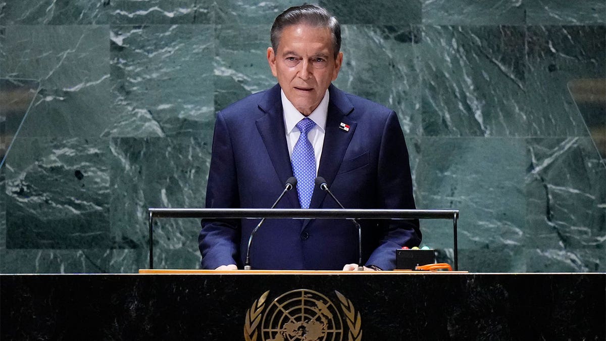 Laurentino Cortizo, President of Panama at the UN general assembly