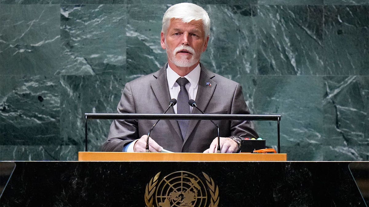 Czechia's President Petr Pavel at UN general assembly