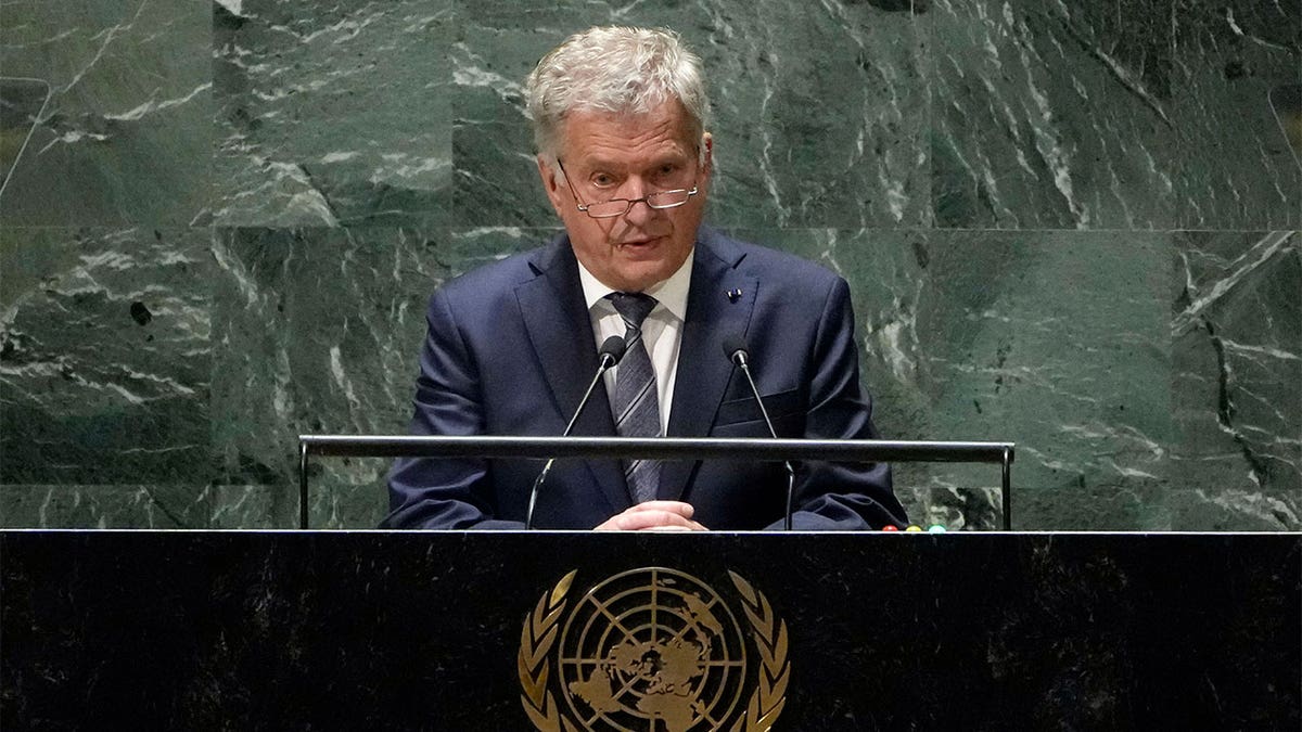 Finland's President Sauli Niinisto