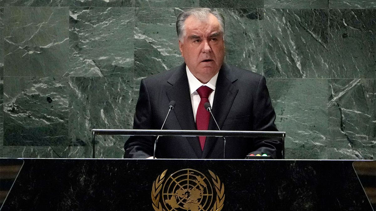 Tajikistan's President Emomali Rahmon