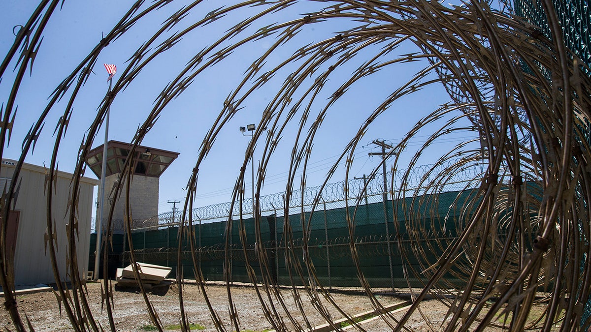 Guantanamo Bay barbed wire