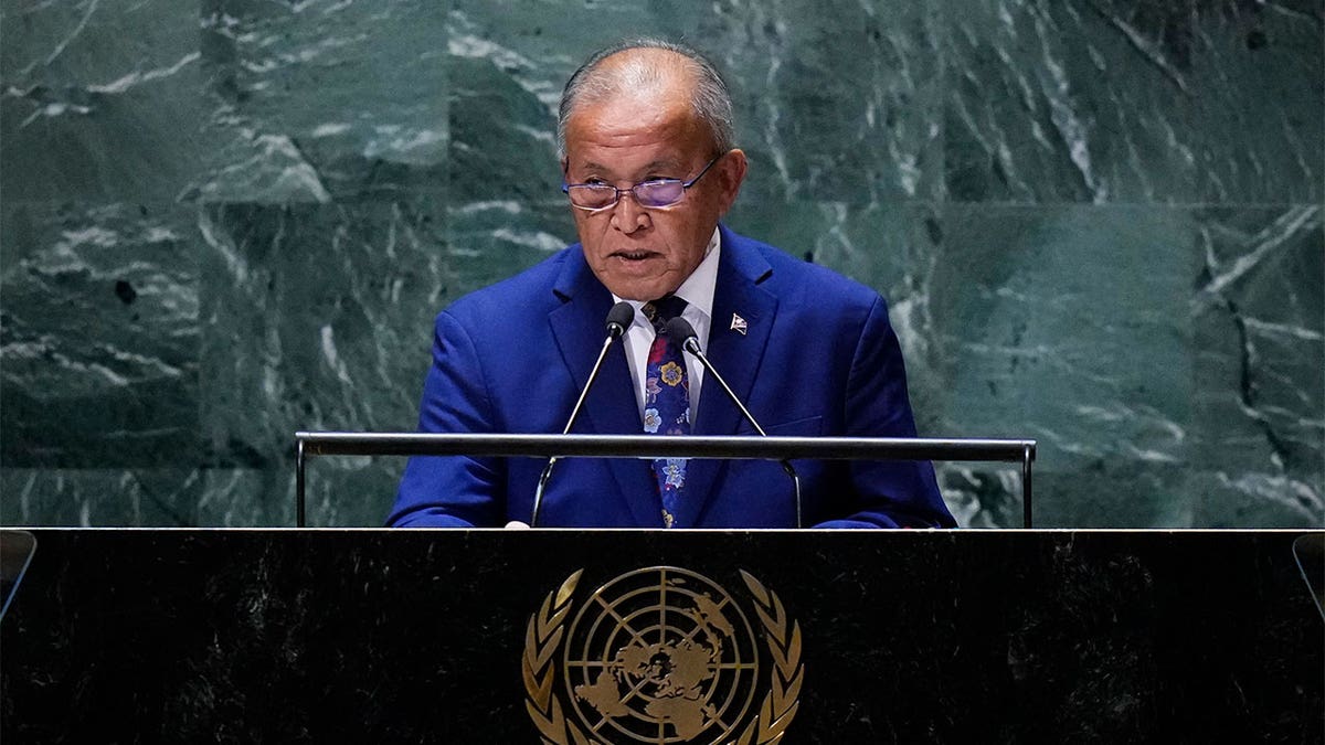 Marshall Islands President addresses United Nations General Assembly