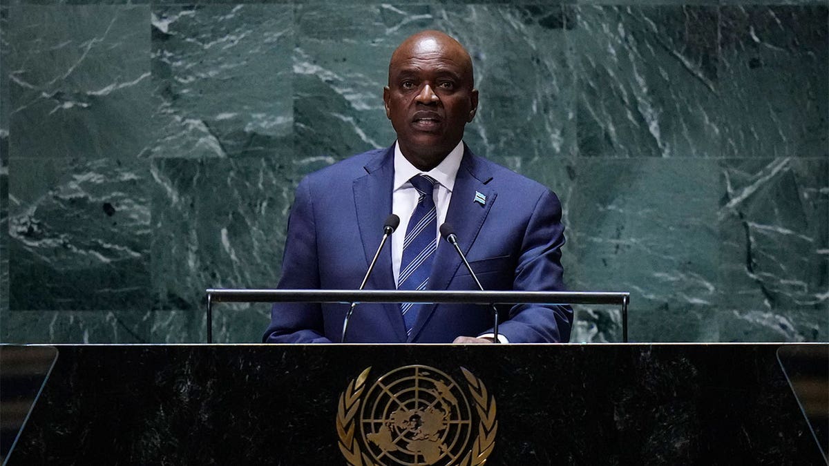Botswana President addresses United Nations General Assembly