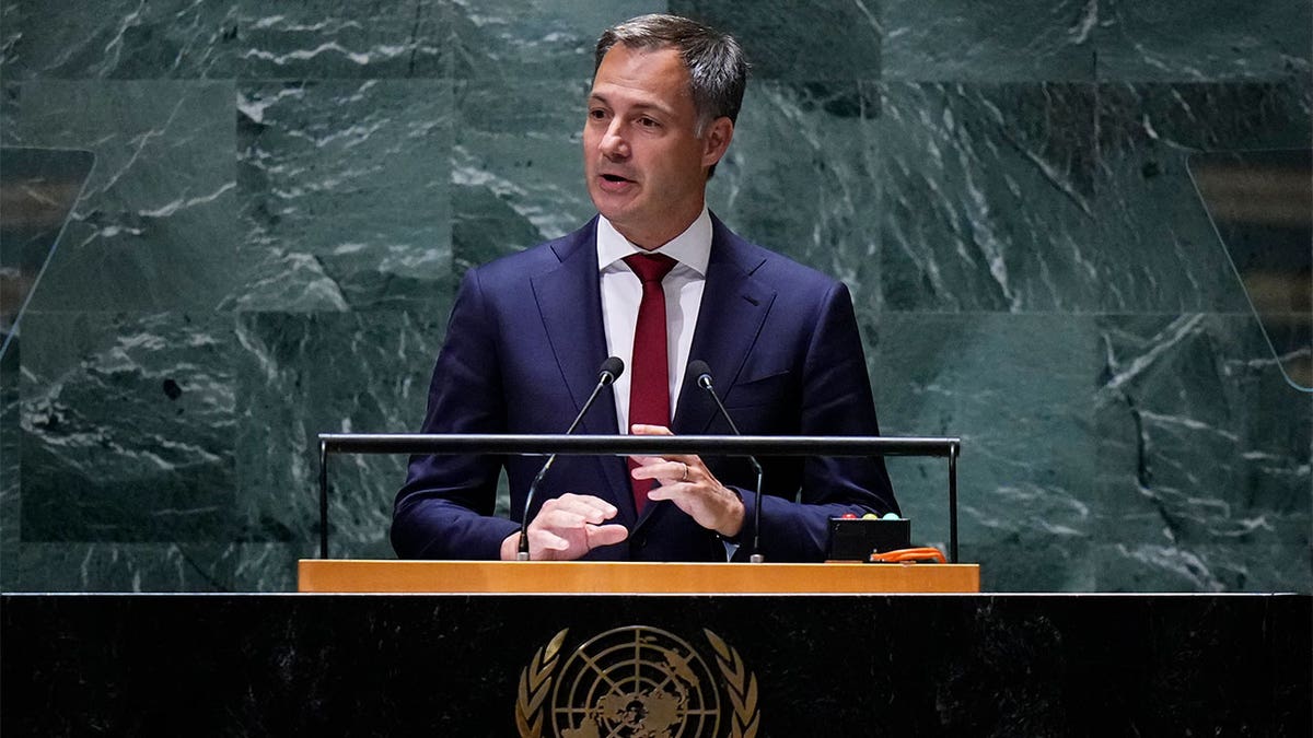 Belgium's Prime Minister addresses United Nations General Assembly