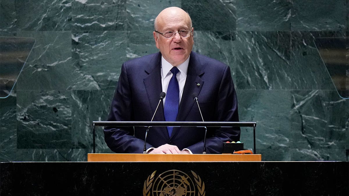 Lebanon's President of the Council of Ministers addresses United Nations General Assembly